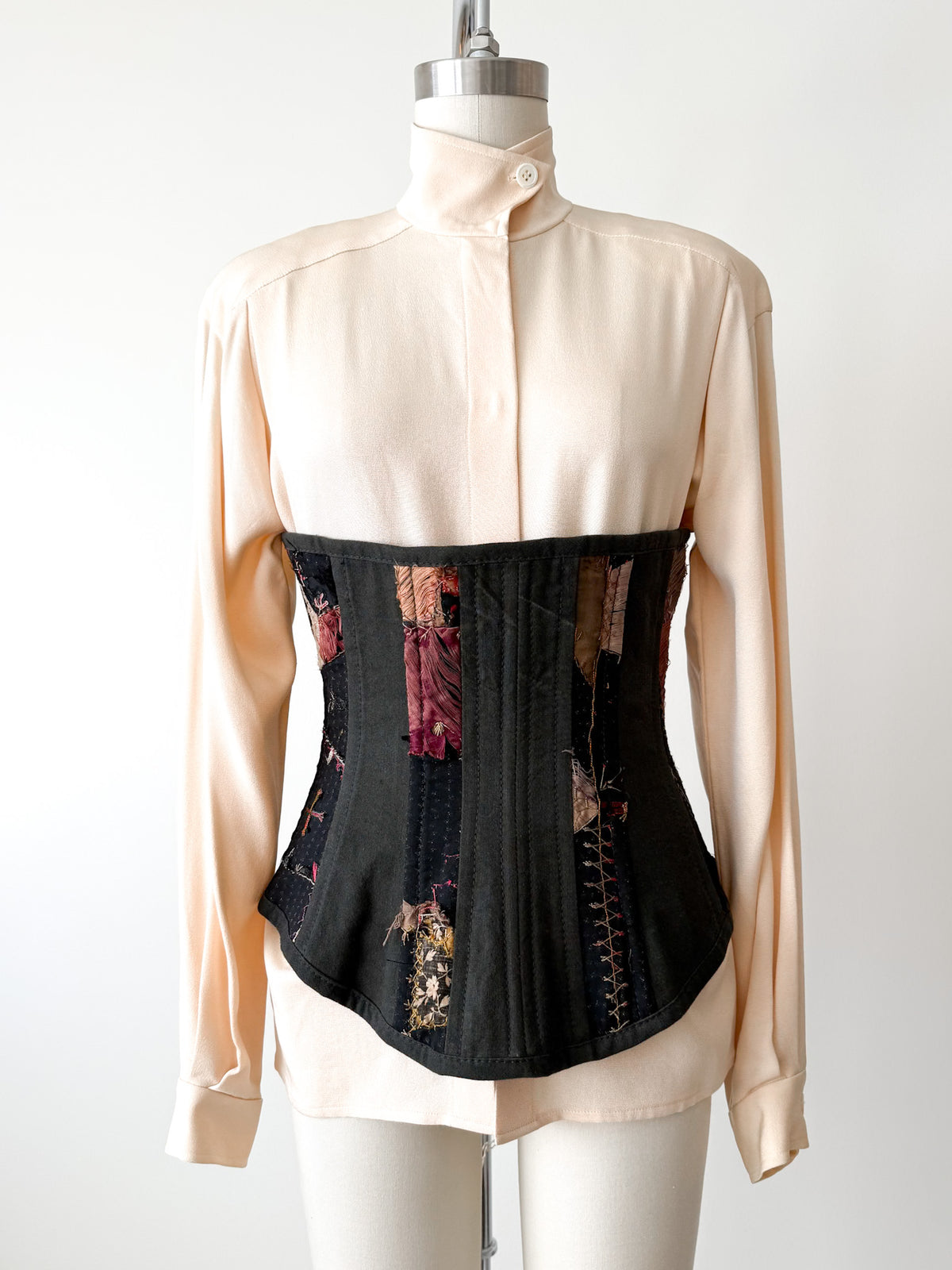 Corset Top From 1800's Textile – Carny Couture
