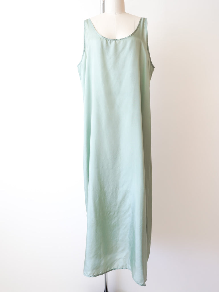 Harari Seafoam Silk Maxi Dress Harari Seafoam Silk Maxi Dress