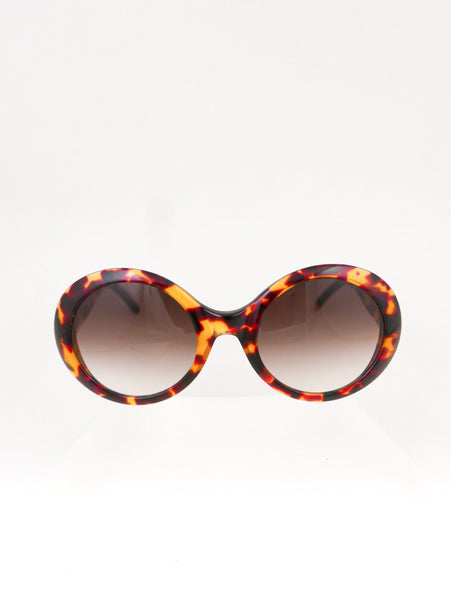 Gucci Oversized Round Sunglasses Pink 59mm Jackie O NWOT Womens Retro Bold Oversized Jackie O Round Sunglasses 56mm  main image 4
