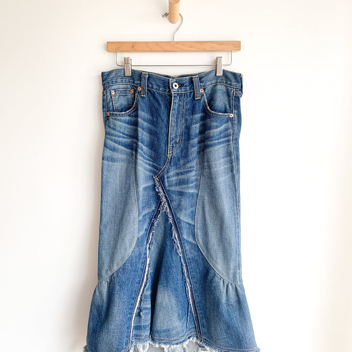 Junya Watanabe Denim Skirt – Carny Couture