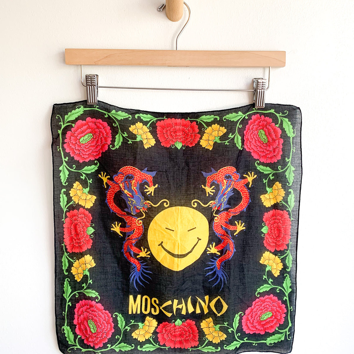 Moschino smiley 2025 face bag