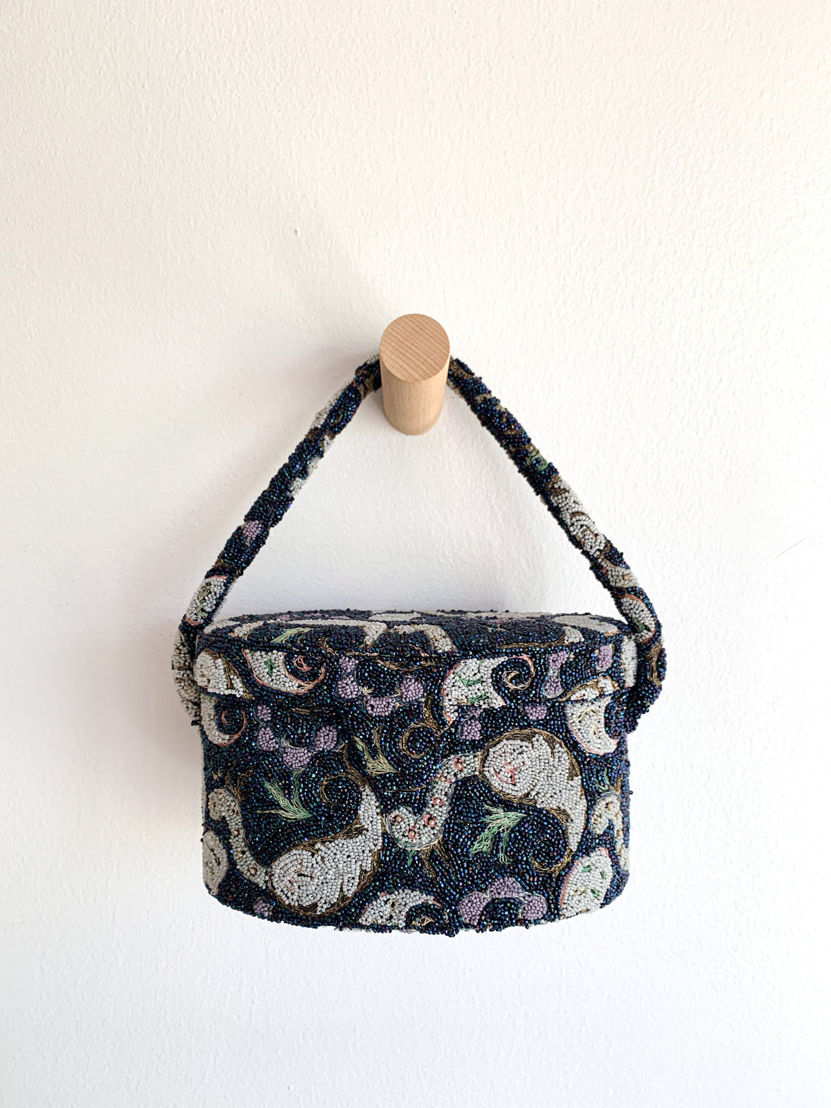 Beaded Box Purse Carny Couture