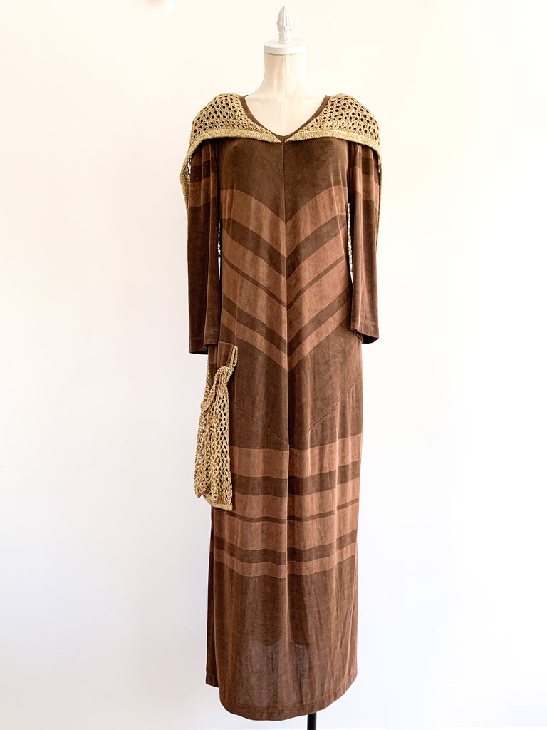 Lanvin Cape Jersey Dress Carny Couture Lanvin Cape Jersey Dress Carny Couture