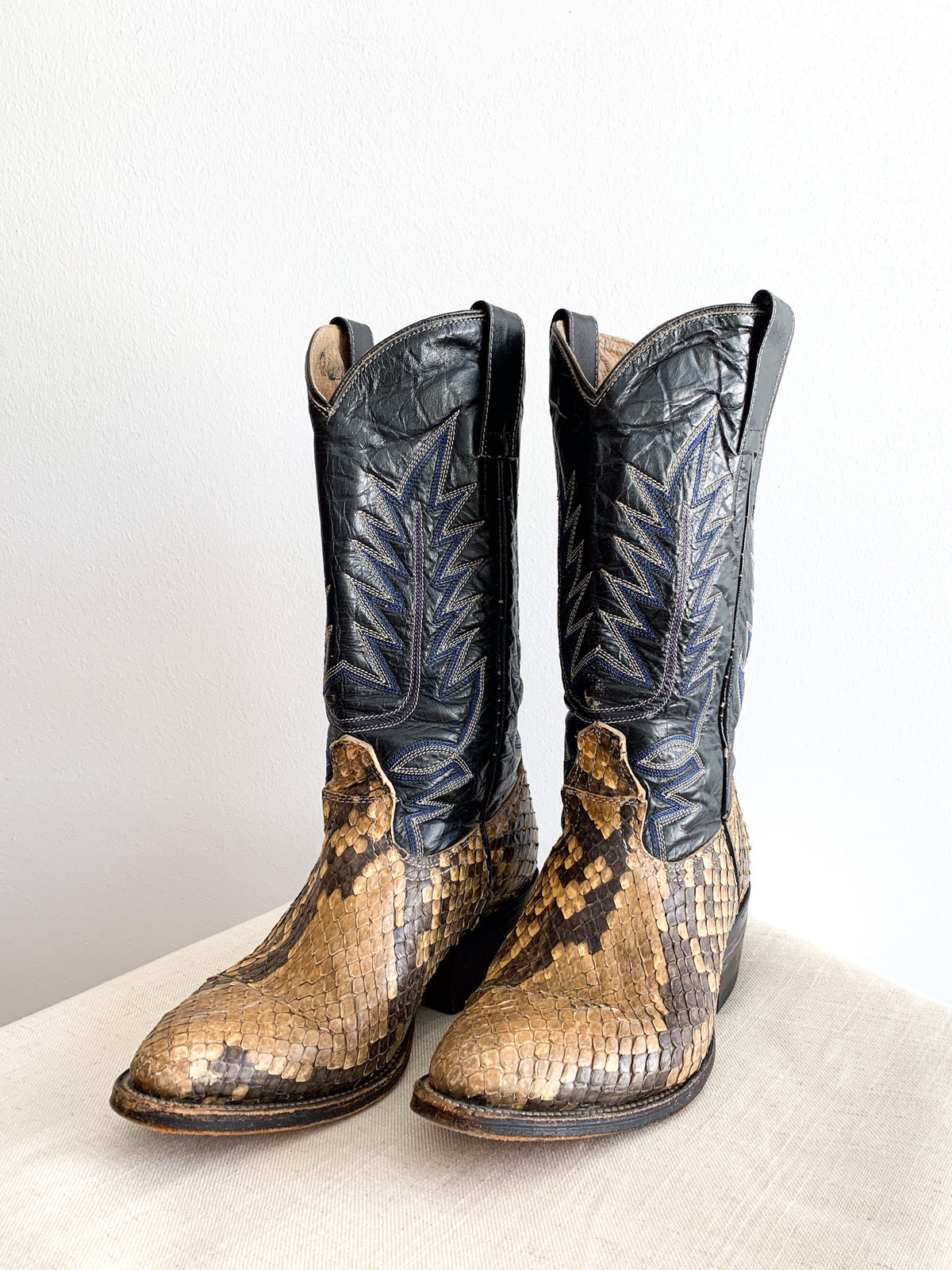 Python Cowboy Boots – Carny Couture