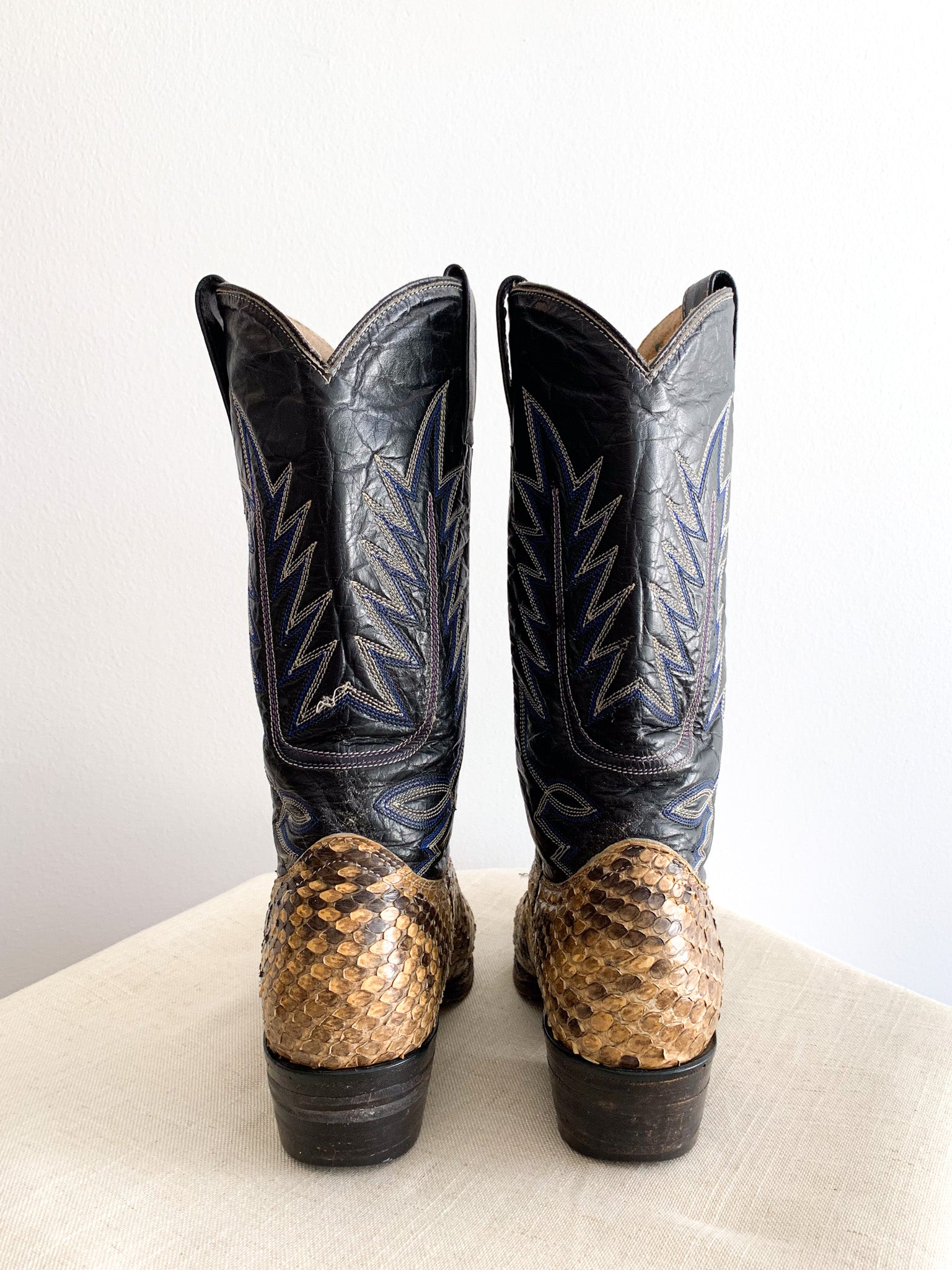 Python Cowboy Boots – Carny Couture