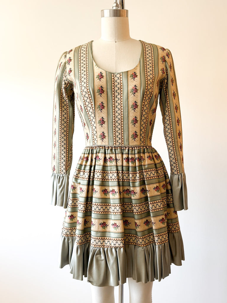Jacquard Brocade Saks Fifth Avenue Mini Dress