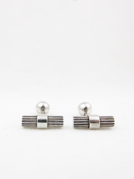 TOM FORD シルバー カフリンクス Tom Ford Sterling Silver Cufflinks – Carny Couture