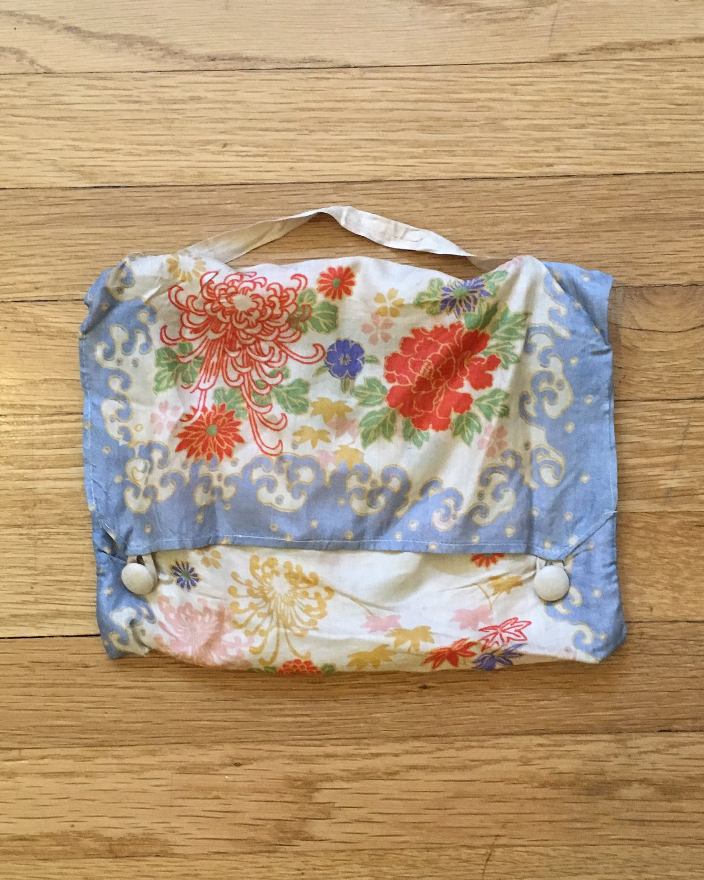 1930’s Pongee Silk Flora PJ Set – Carny Couture