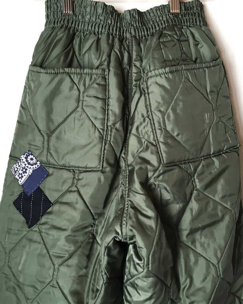 Patched Quilted Military Pants – Carny Couture