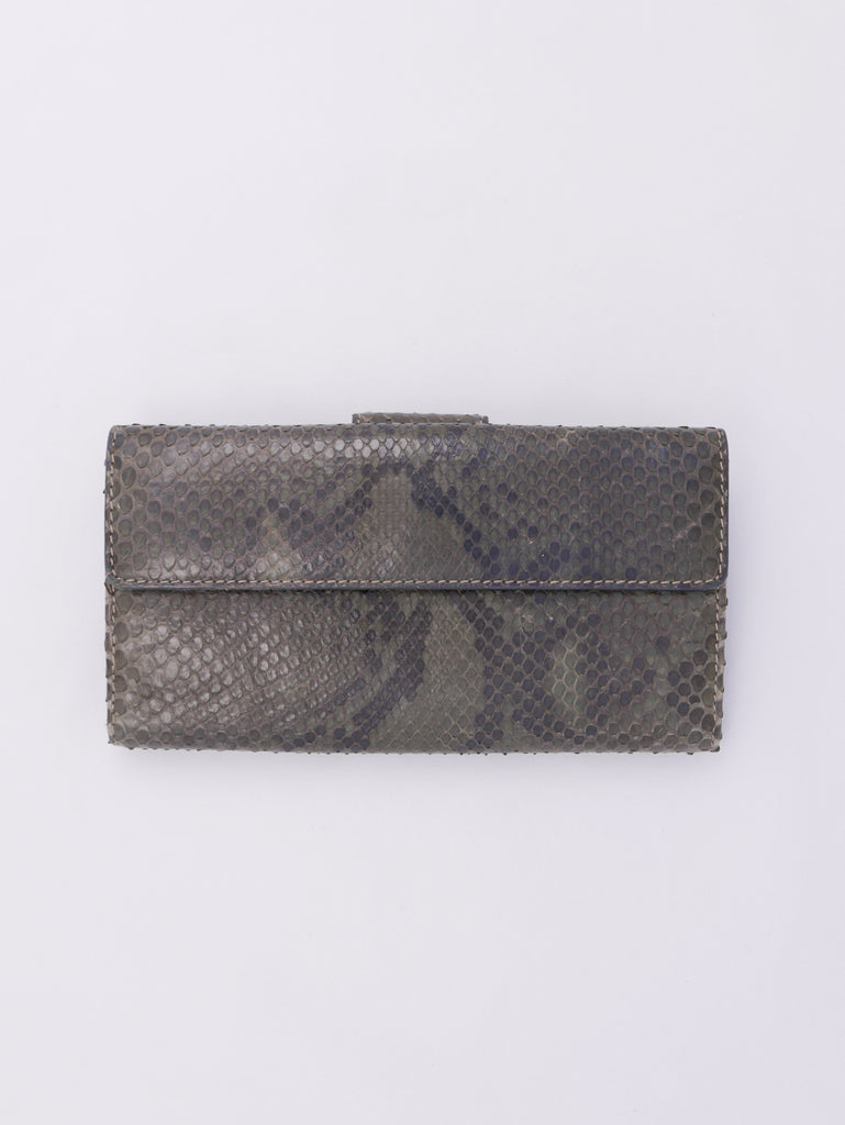 Gucci Python Clutch Wallet