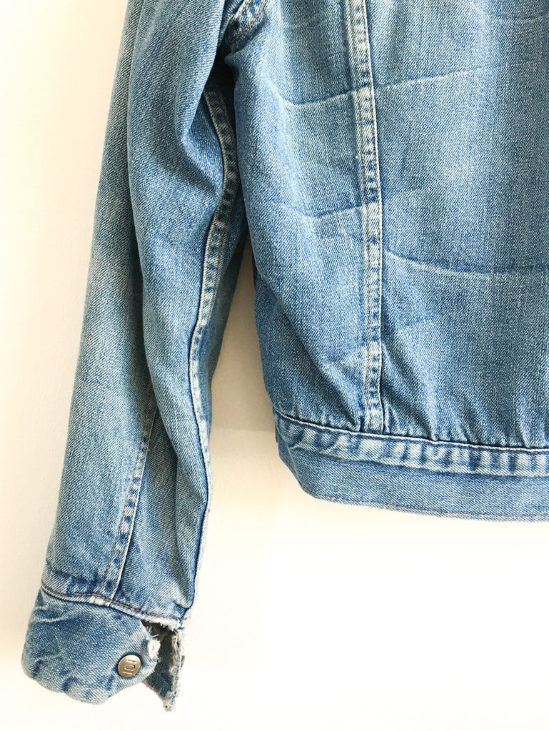 1960's Blanket Lined Denim Jacket – Carny Couture