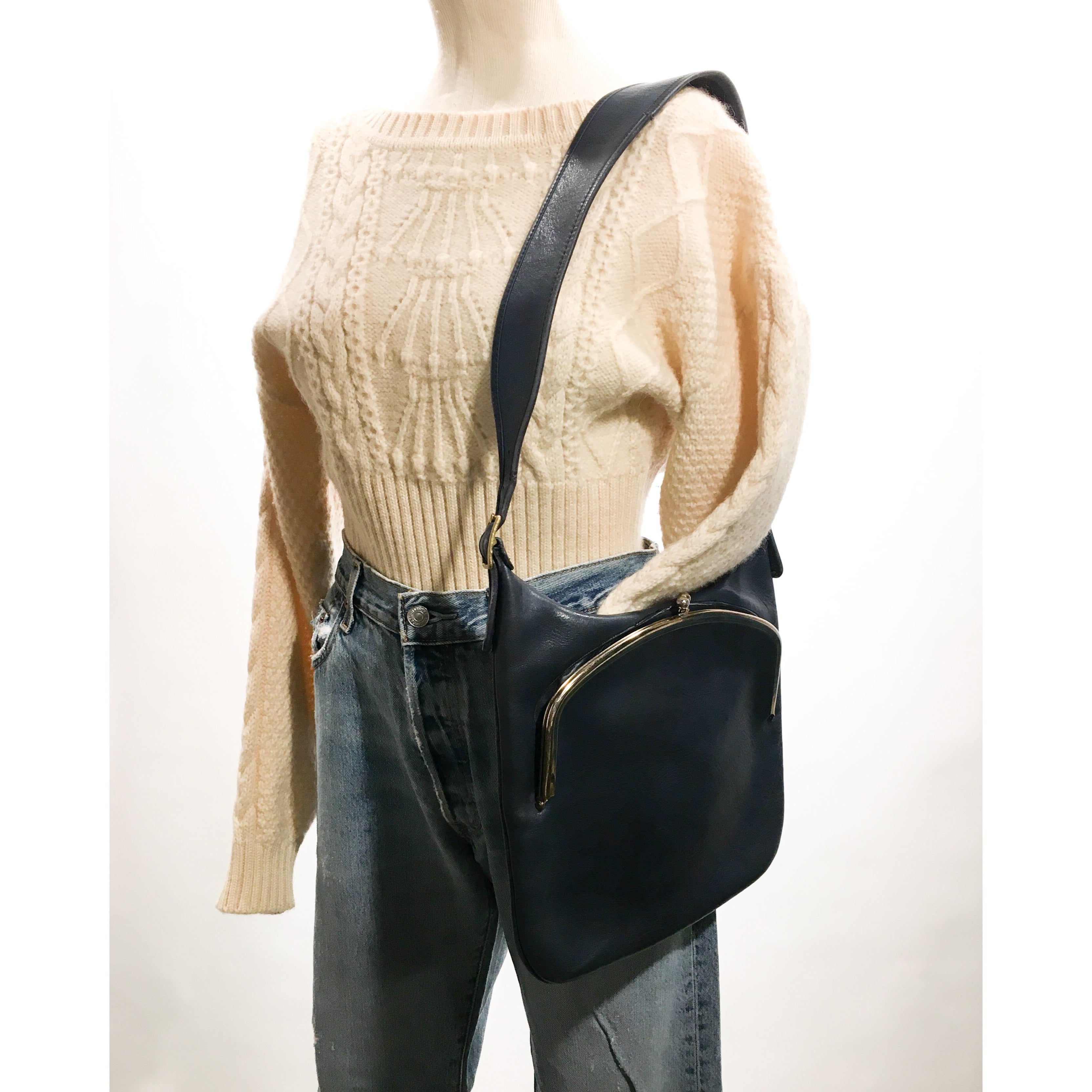 1960/70's Coach Big Mouth Kisslock Bag Carny Couture