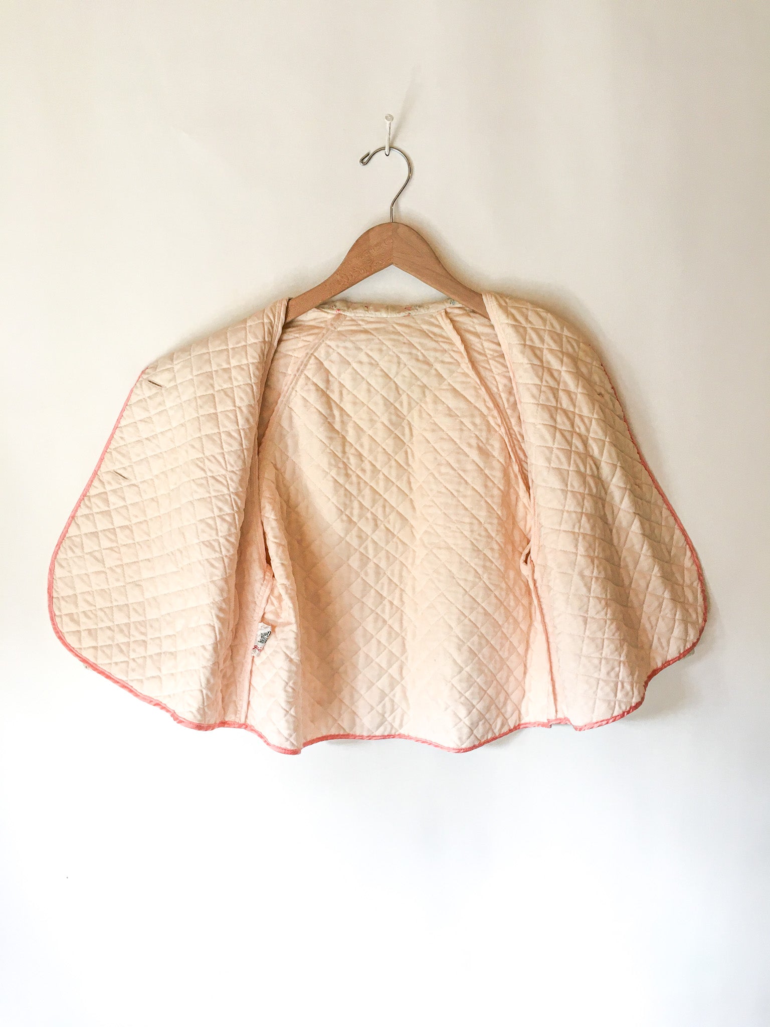 Pink Floral Quilted Jacket Carny Couture