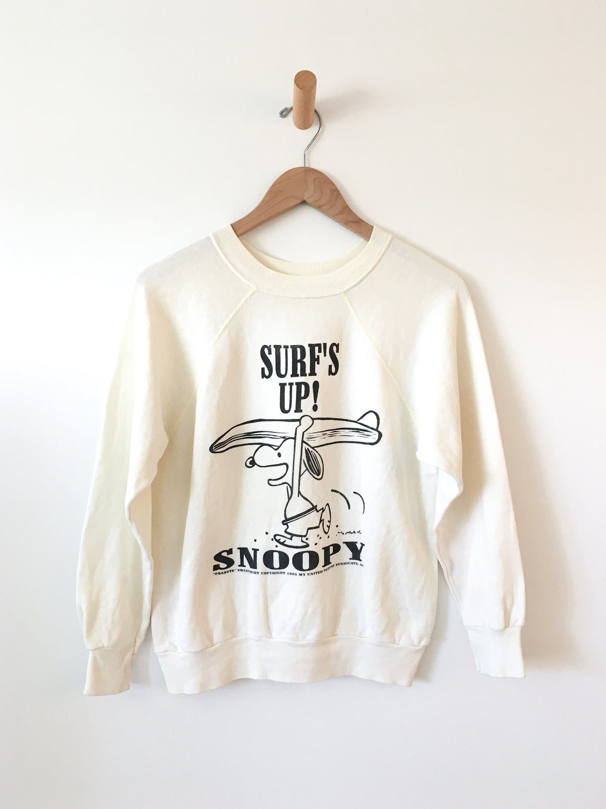 SNOOPY'S SURF SHOP Vintage PEANUTS スウェット 1968 Snoopy 