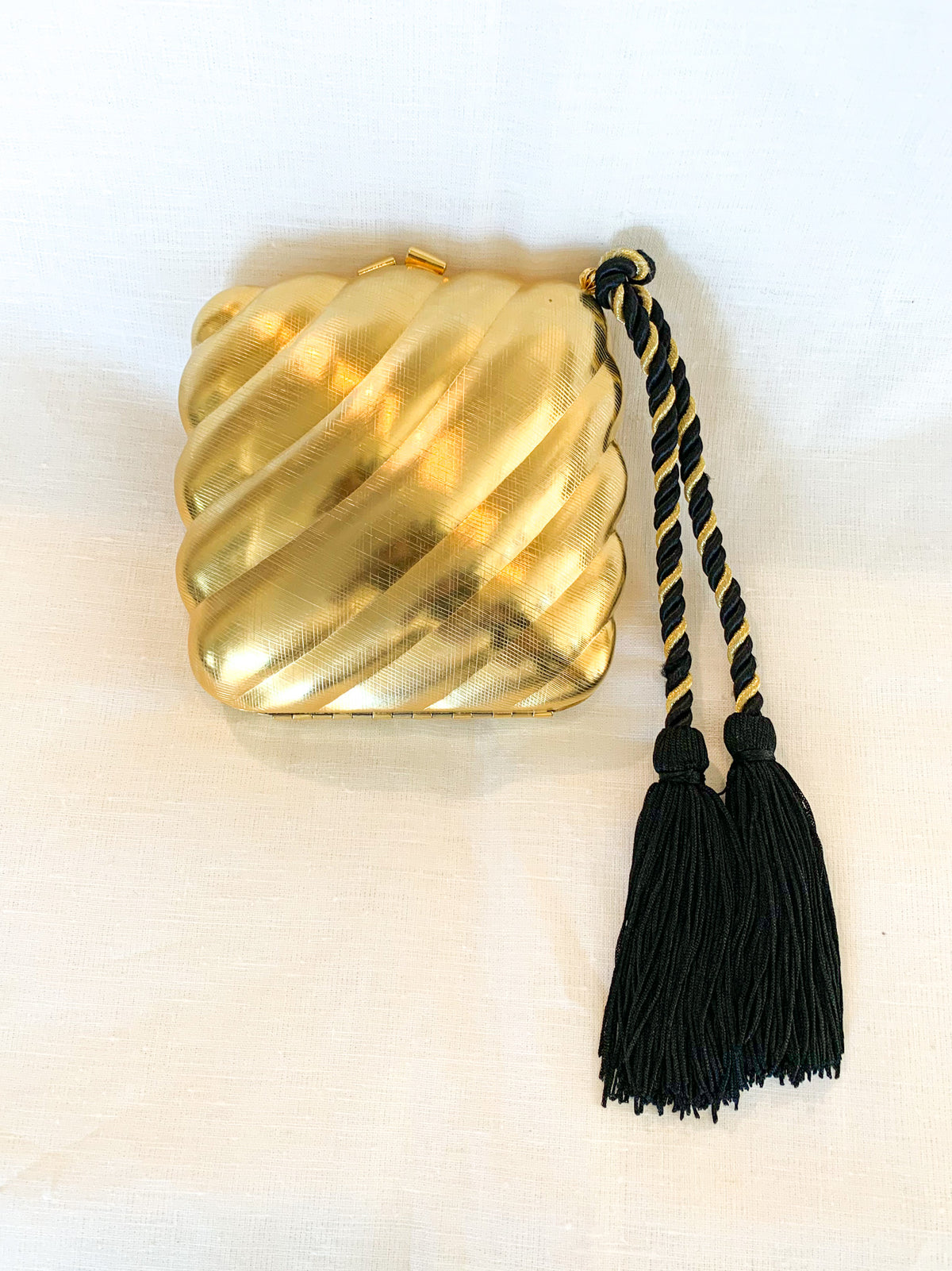 Hard Shell Gold Purse – Carny Couture
