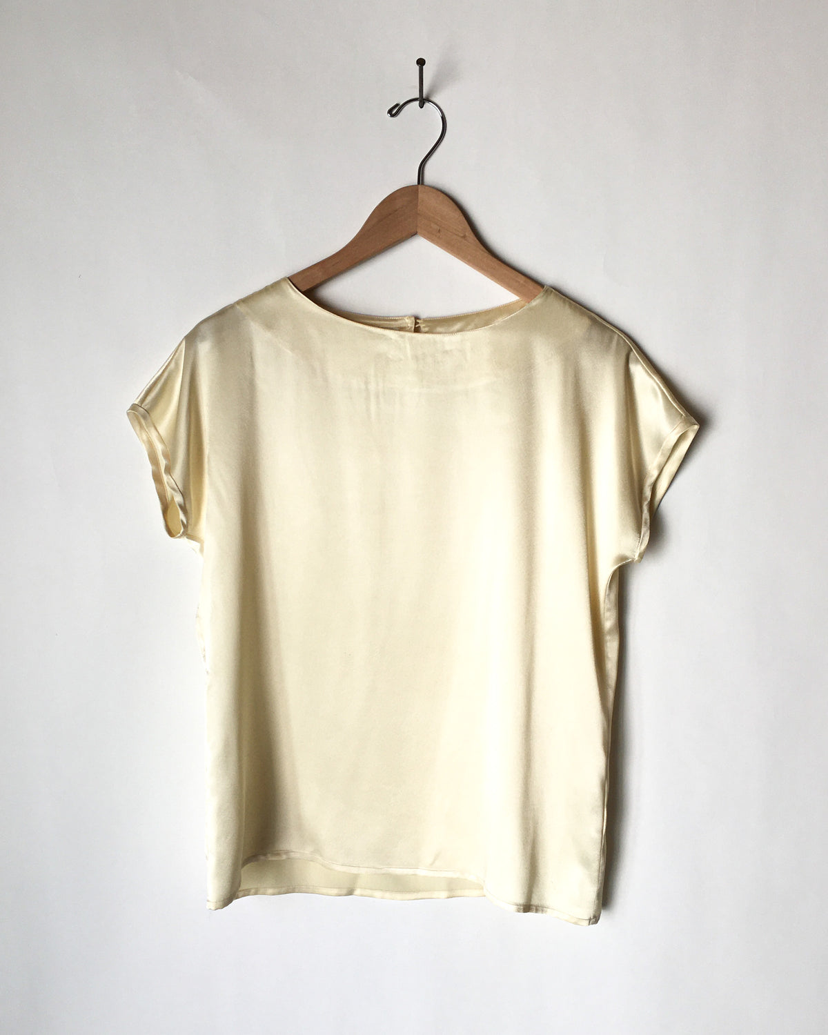 Ivory Silk Top – Carny Couture