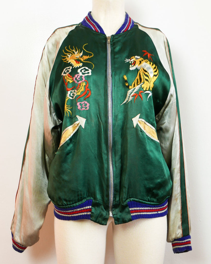 1940's Japanese reversible souvenir jacket – Carny Couture