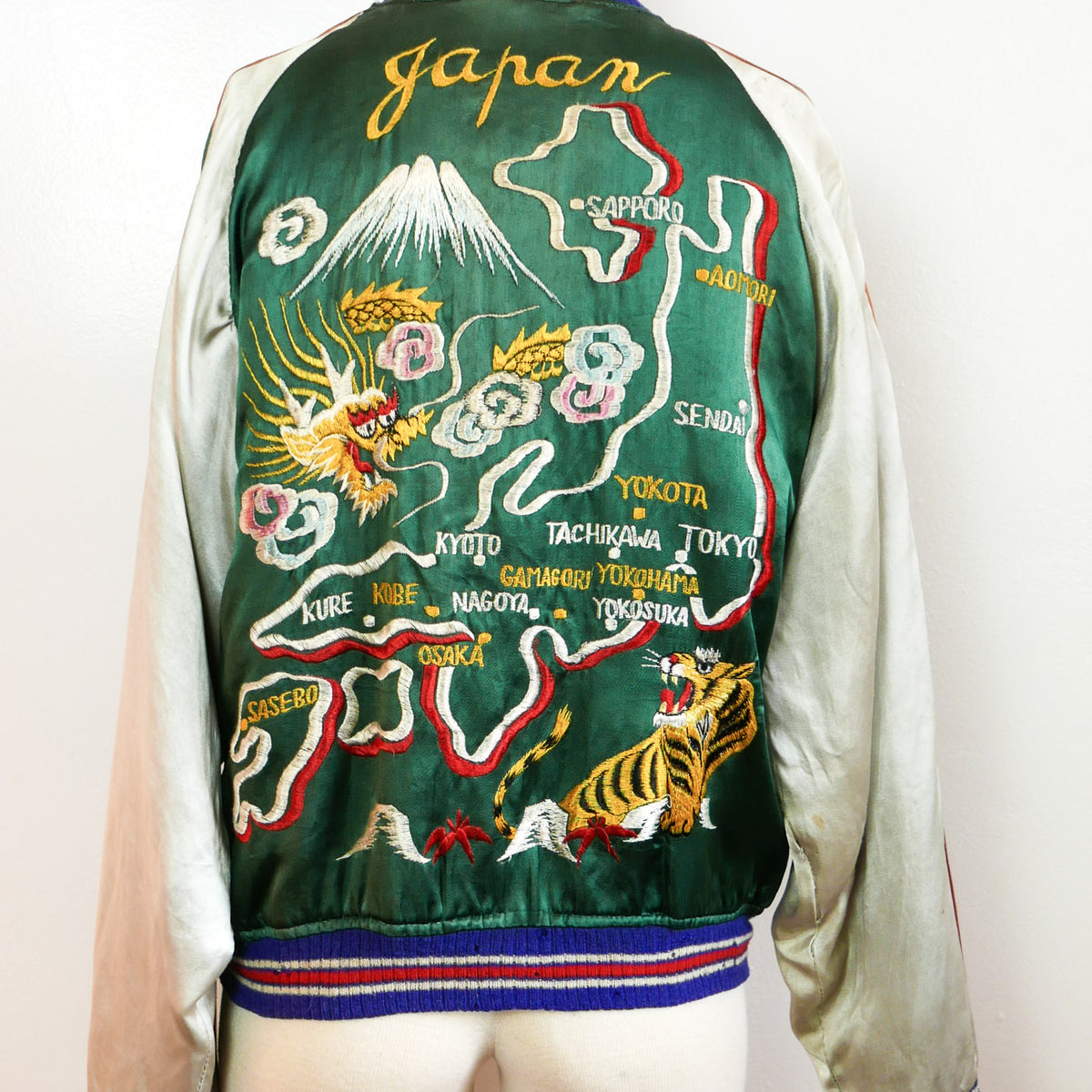 1940's Japanese reversible souvenir jacket – Carny Couture