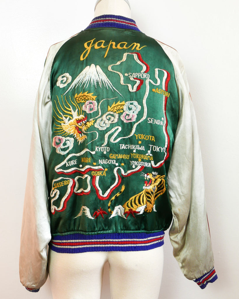 Vintage japanese clearance souvenir jacket