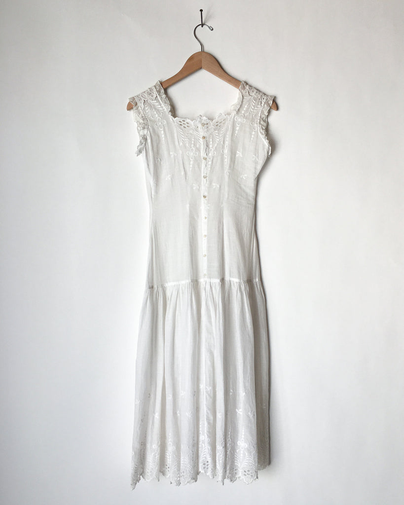 eyelet cotton voile dress $265 Ralph Lauren Women's Beige Eyelet Cotton Voile Maxi Dress Plus Size 14
