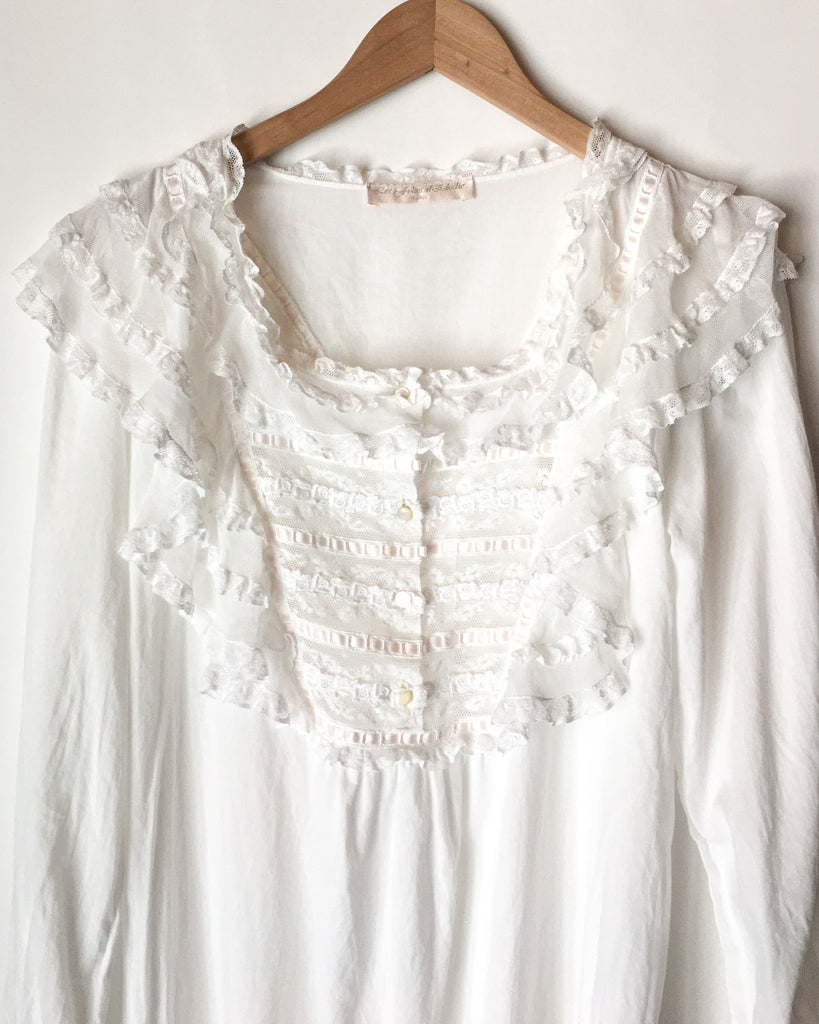 French White Cotton Dress – Carny Couture