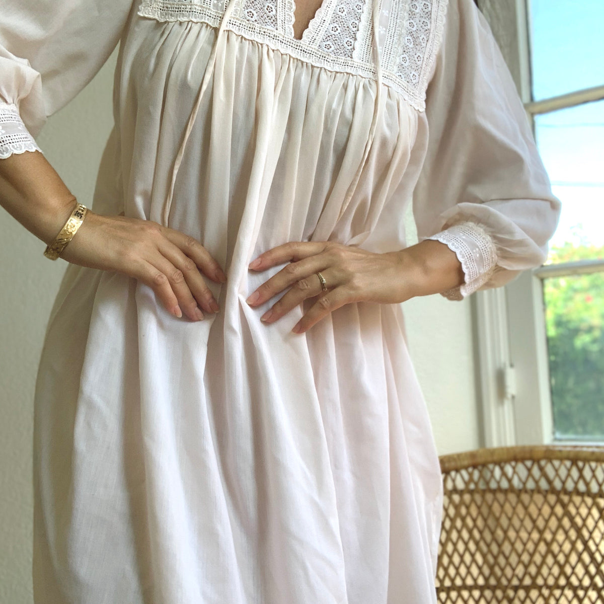 Christian Dior Petal Pink Nightgown – Carny Couture