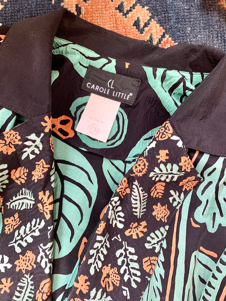 Tropical Floral Blouse – Carny Couture