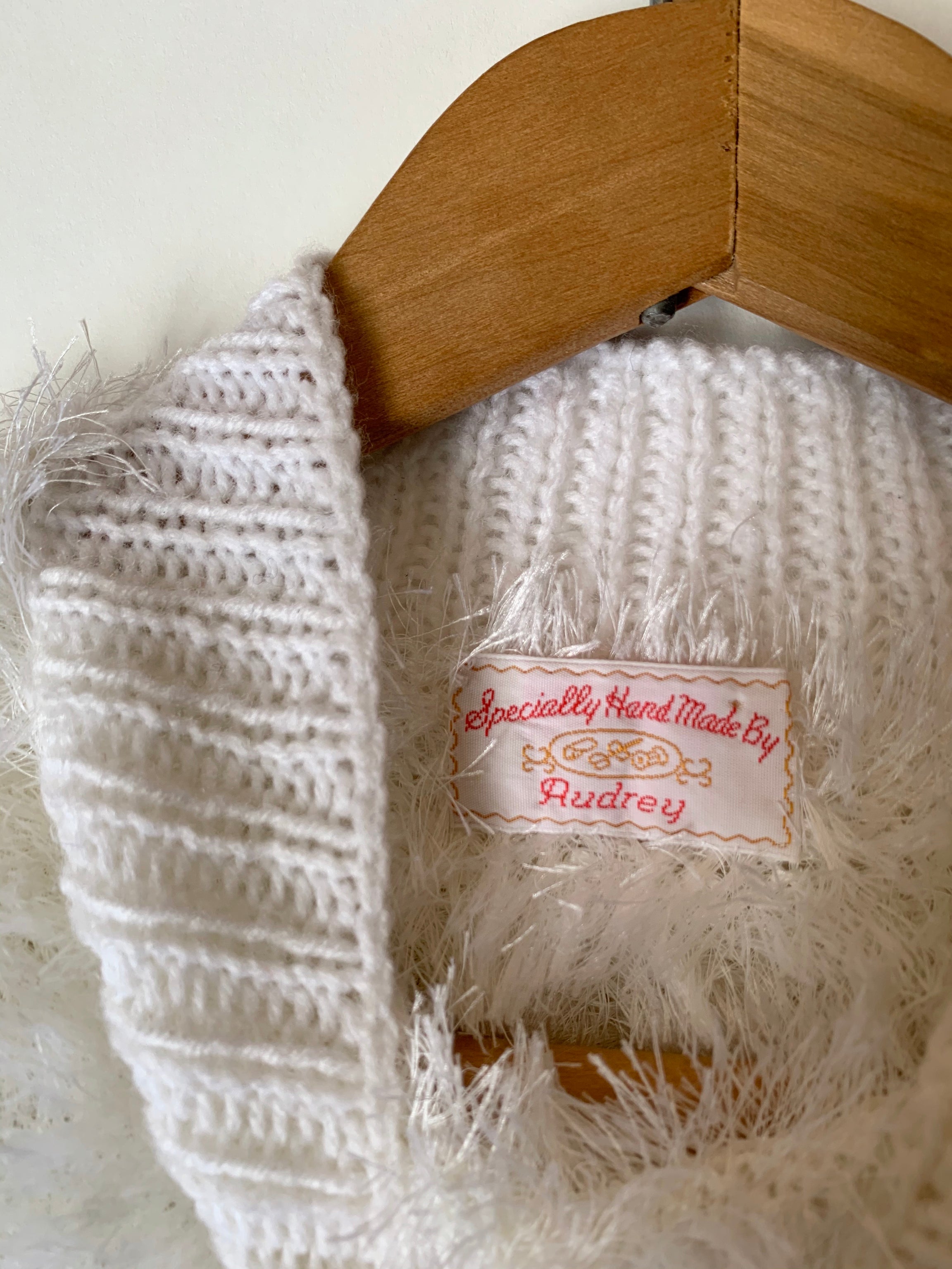 Fuzzy Thin Sweater Knit Top